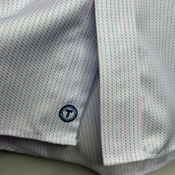 Twillory Non Iron Safe Cotton Tailored Fit Long Sleeve Dress Shirt Mens 16 36/37 - Picture 5 of 7